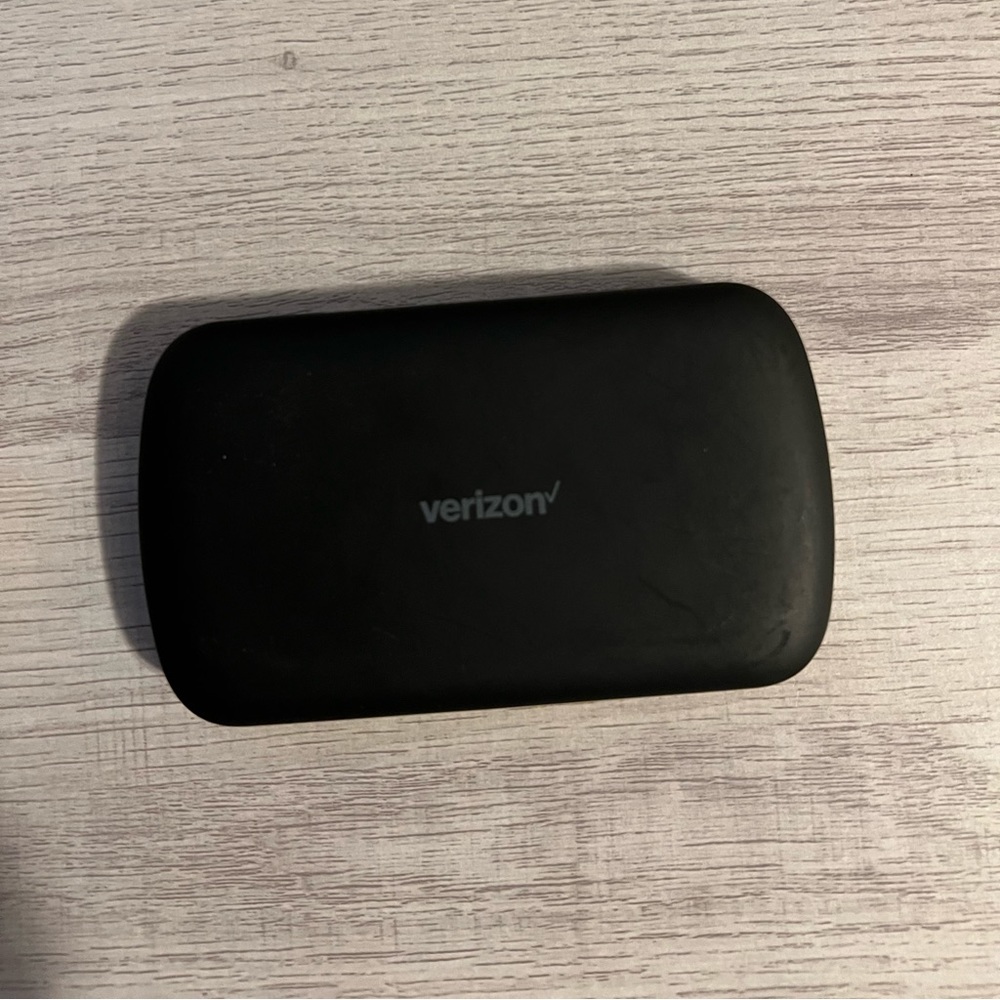 Verizon unlocked, black,smaller then a phone,portable
